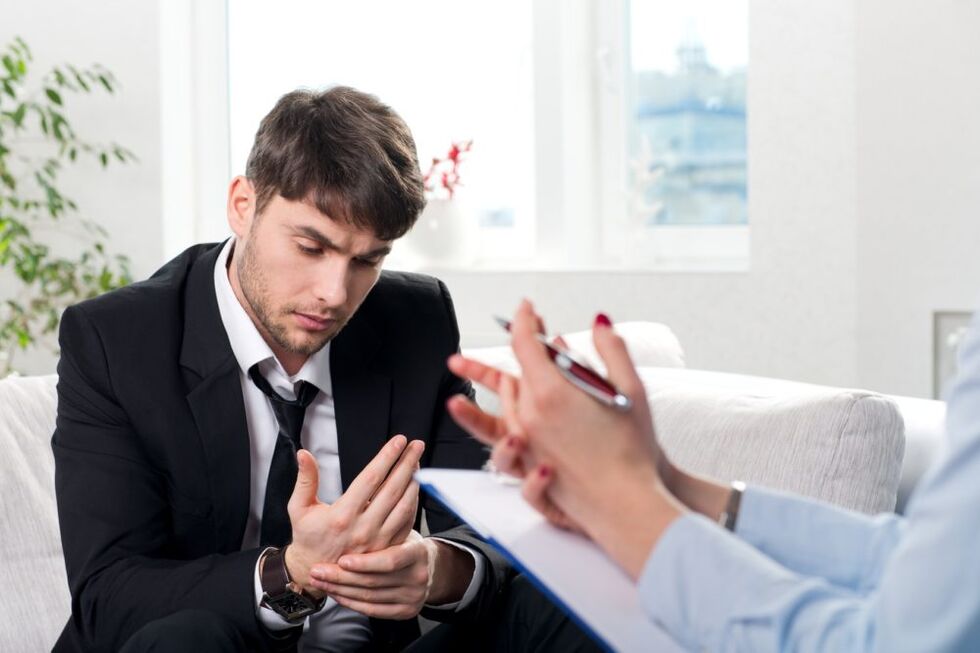 Turn to a psychologist in a refusal of smoking