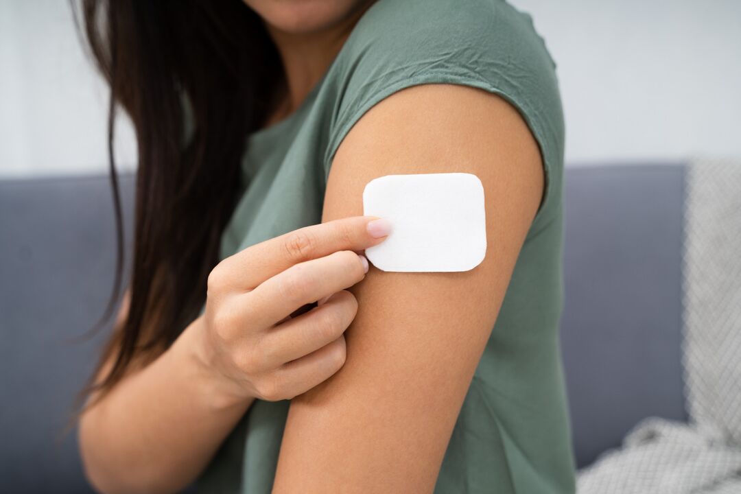 Nicotine patches will help gradually quit smoking
