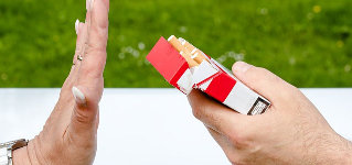 To quit smoking