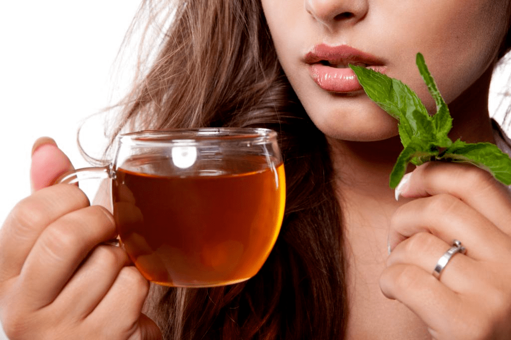 herbal tea against smoking