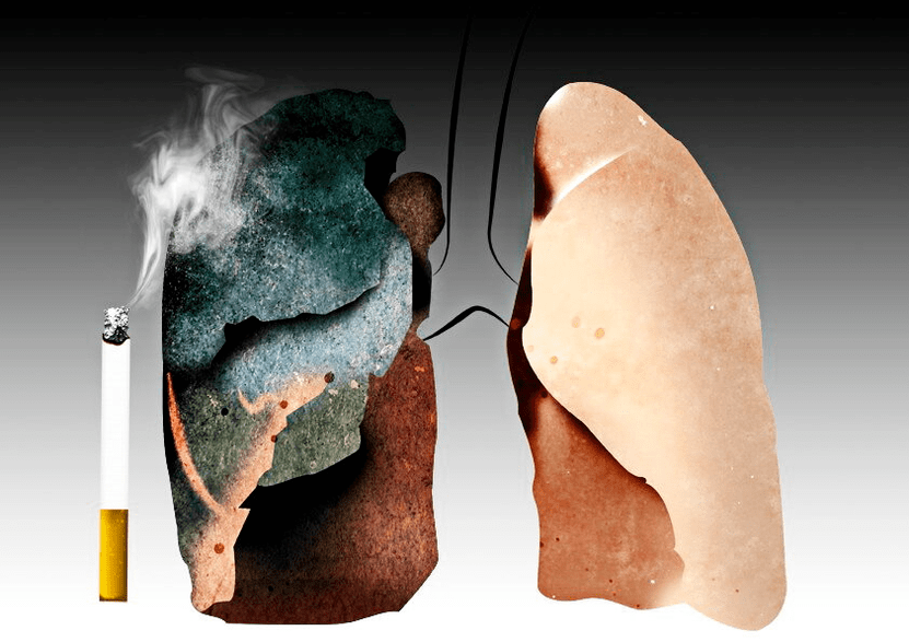 what causes smoking
