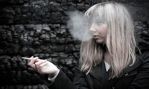 what is the dream of women smoking